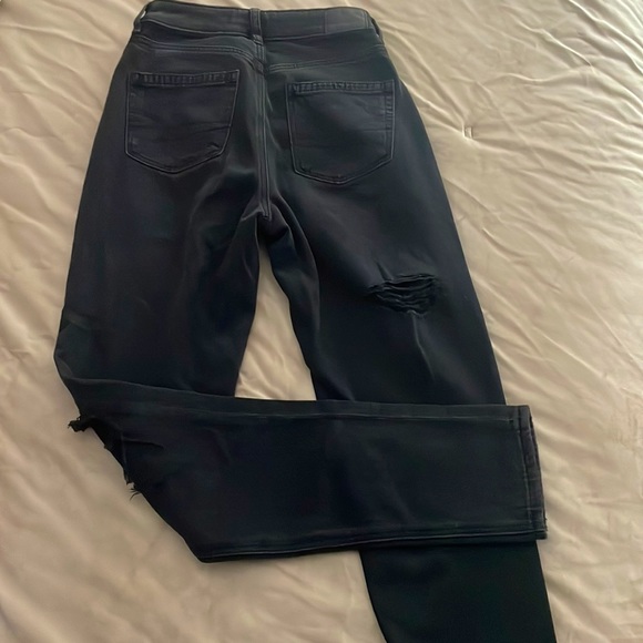 American Eagle black ripped jeans - Picture 2 of 2